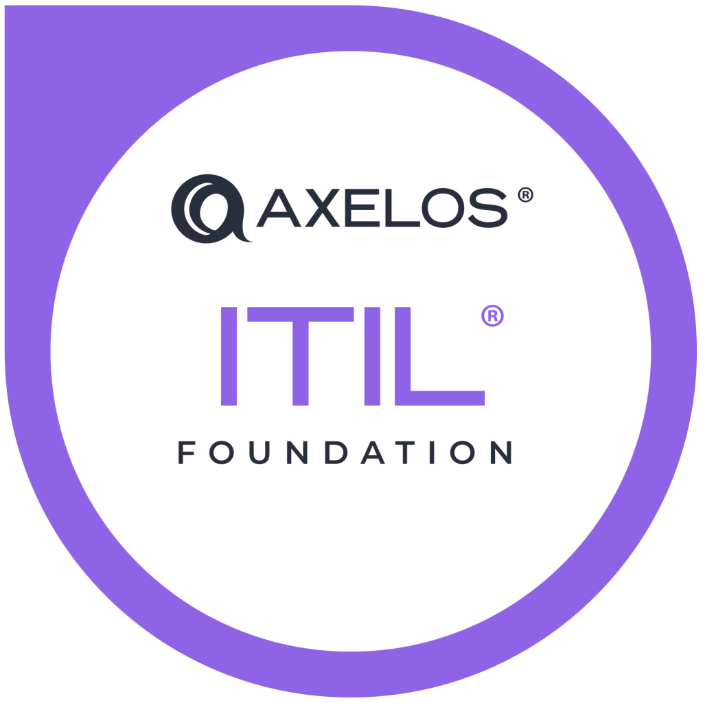 ITIL® Foundation Certificate in IT Service Management